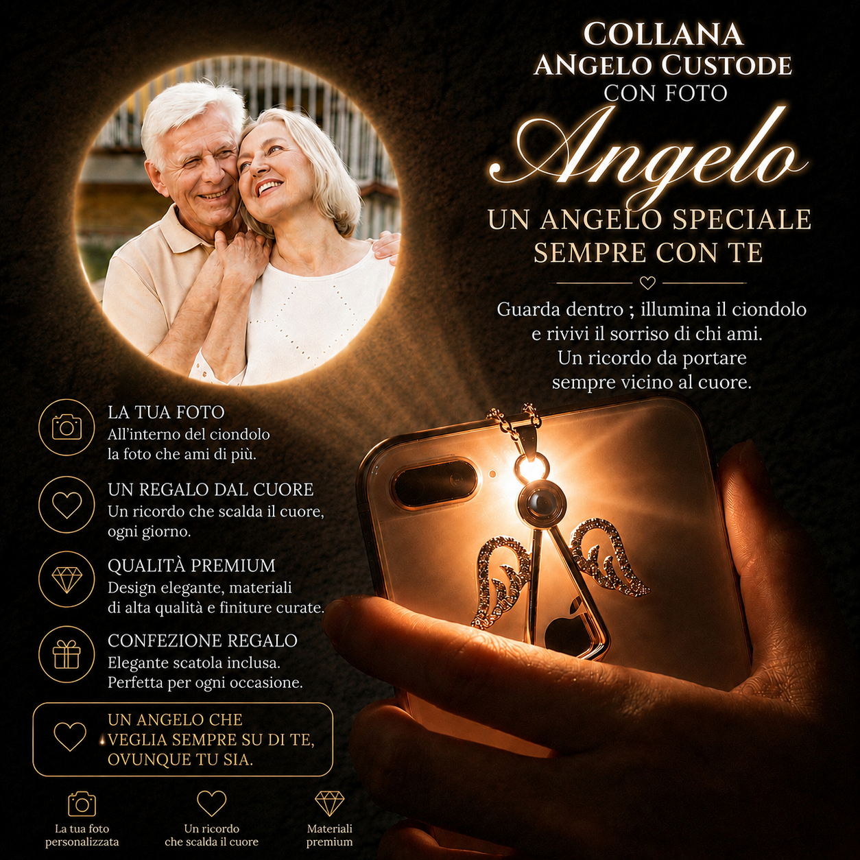 Collana con Foto Segreta