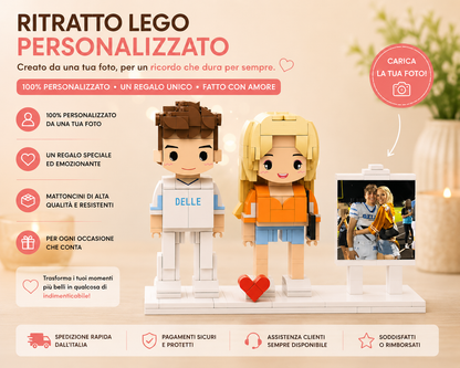 Ritratto Brick Personalizzato