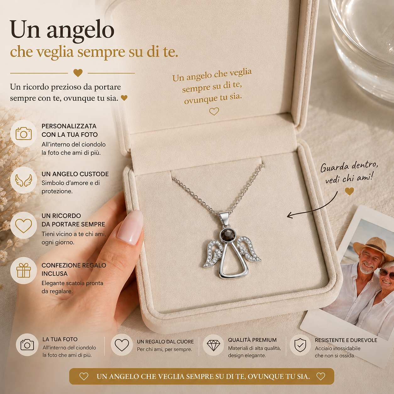 Collana con Foto Segreta
