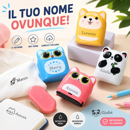 Timbro Personalizzato Premium per Vestiti