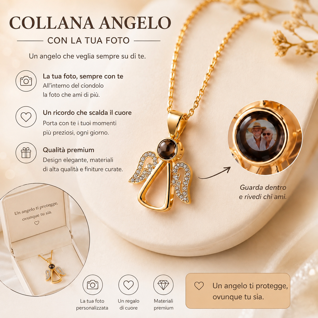 Collana con Foto Segreta