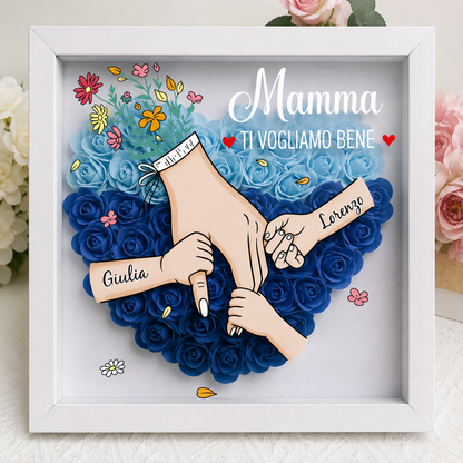 Quadro dell’Amore Personalizzato – Mamma & Nonna ❤️