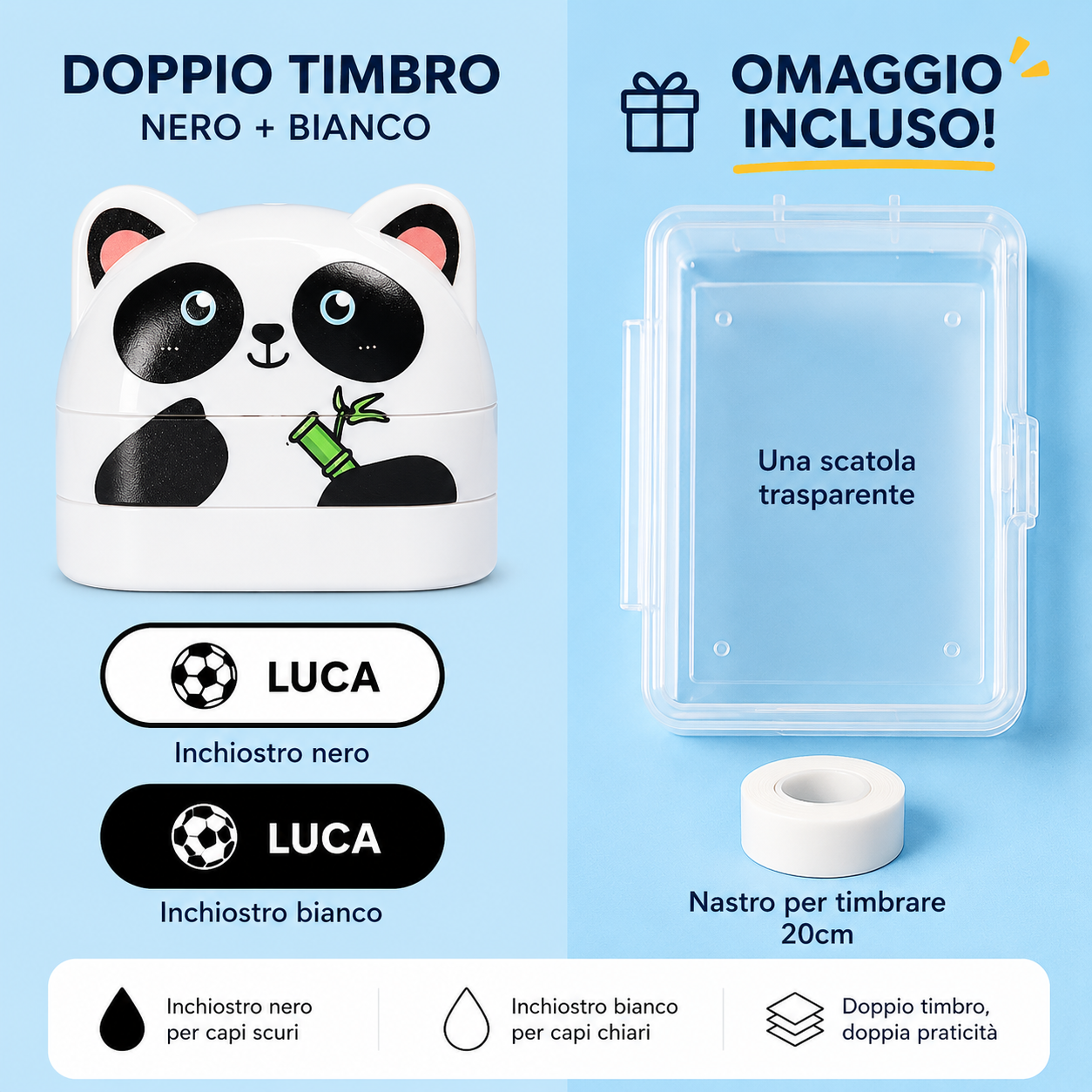 Timbro Personalizzato Premium per Vestiti