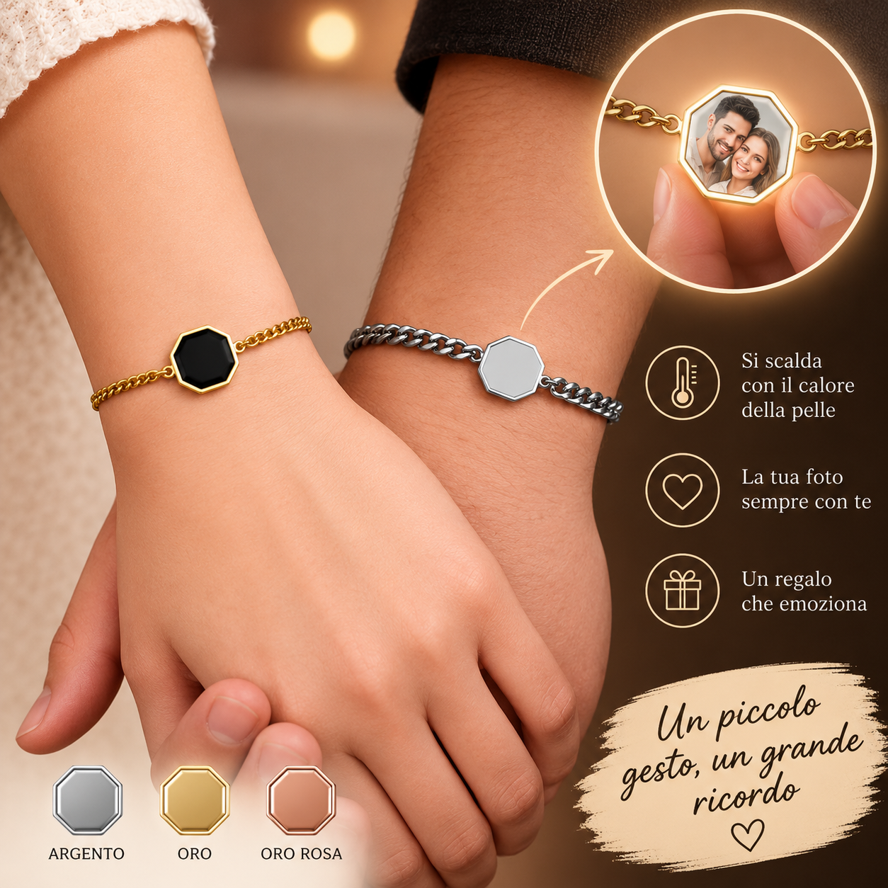 Bracciale con Foto Segreta