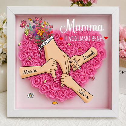 Quadro dell’Amore Personalizzato – Mamma & Nonna ❤️