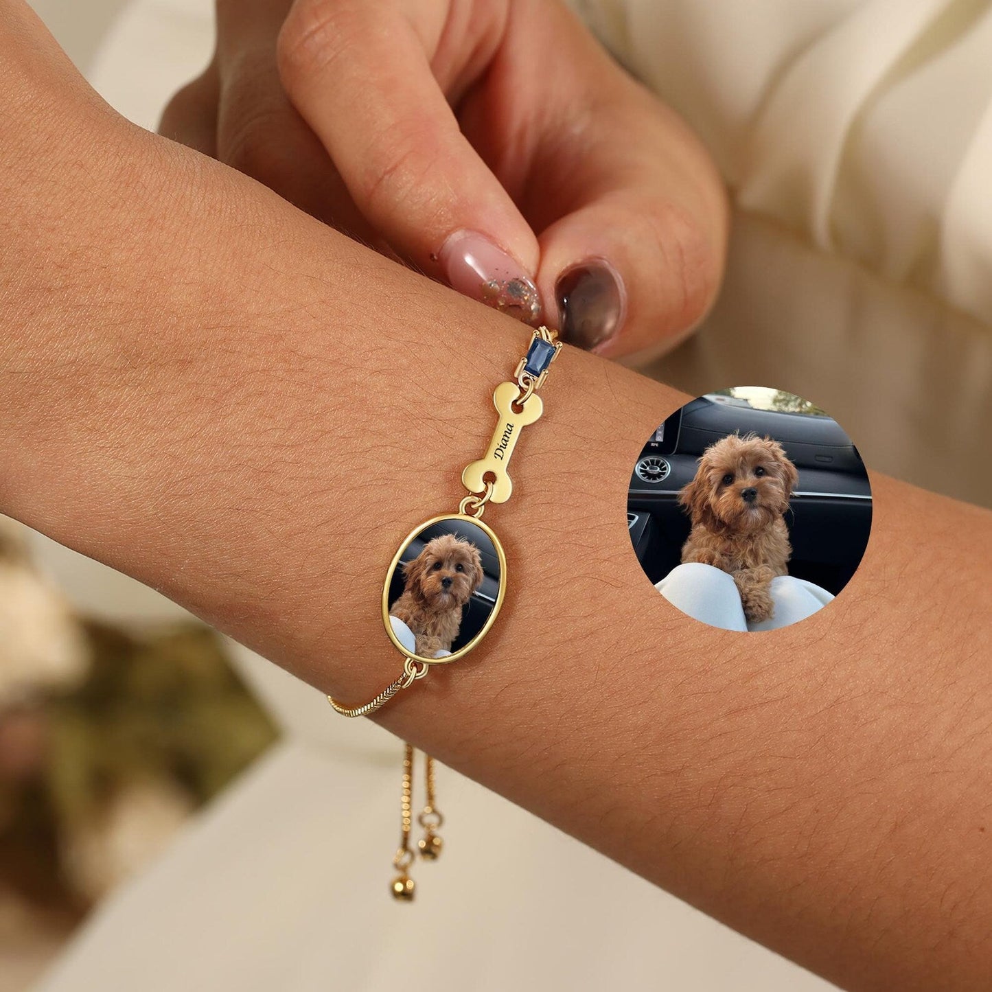 Cuore a 4 Zampe – Bracciale Personalizzato