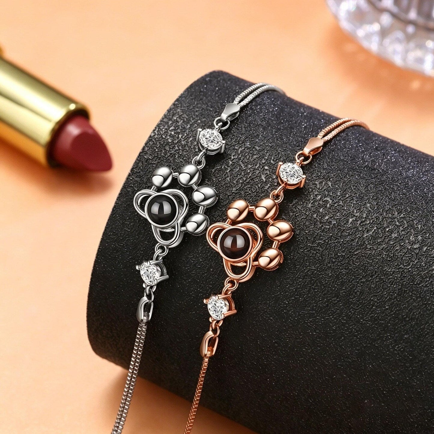 Cuore a 4 Zampe – Bracciale Personalizzato