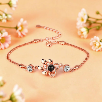 Cuore a 4 Zampe – Bracciale Personalizzato