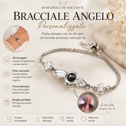 Bracciale Angelo Personalizzato