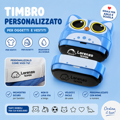 Timbro Personalizzato Premium per Vestiti