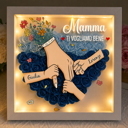 Quadro dell’Amore Personalizzato – Mamma & Nonna ❤️