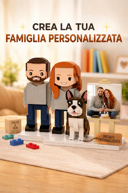 Ritratto Brick Personalizzato